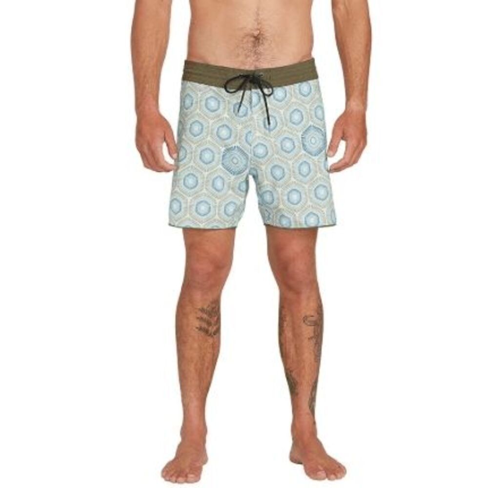 Volcom Sun Medallion Board Swim Shorts 7.5" Inseam Size 34   294